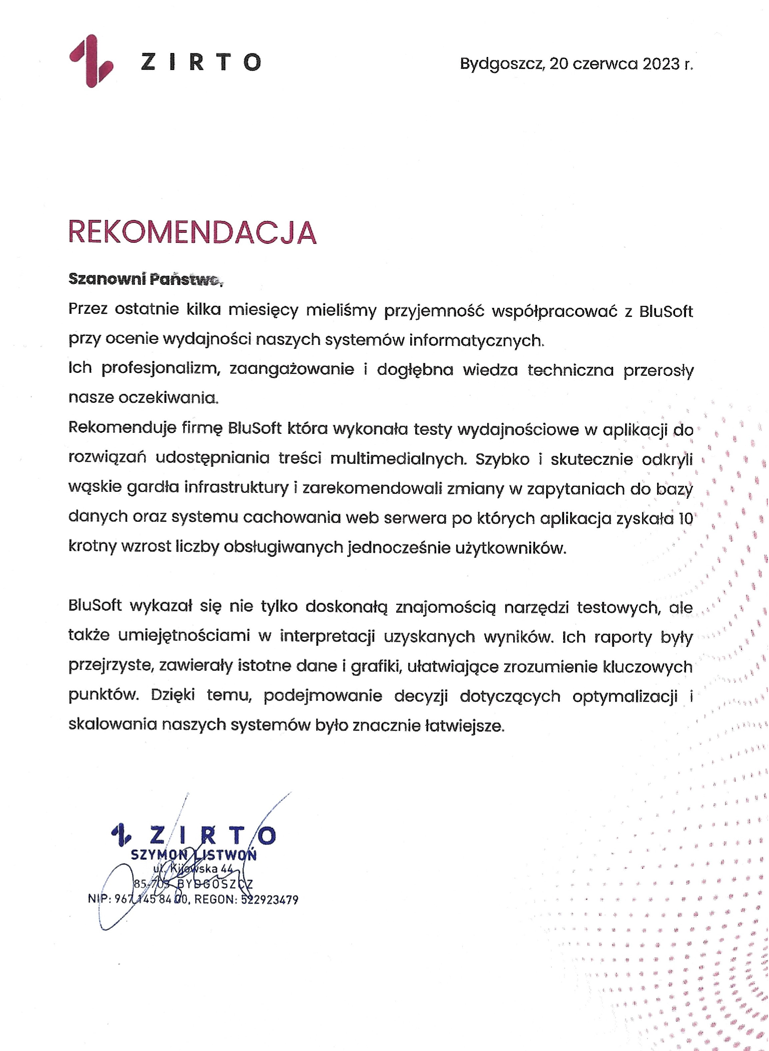 Referencja